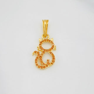 Dije Silueta Gato | Oro Amarillo 18K | 0.95 g | 2 cm