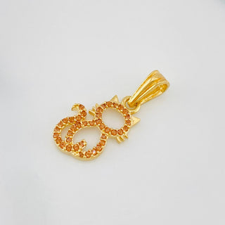 Dije Silueta Gato | Oro Amarillo 18K | 0.95 g | 2 cm