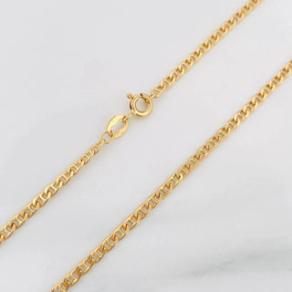 Cadena Escalera | Oro Amarillo 18K | 5.95 g | 45.5 cm | 2.2 mm