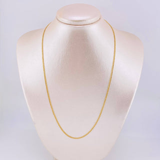 Cadena Mini Cubana | Oro Amarillo 18K | 2.05 g | 61 cm | 1.92 mm