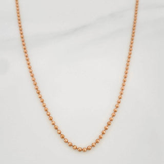 Cadena Militar | Oro Rosa 18K | 3.7 g | 60 cm | 0.9 mm