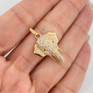 Dije Elefante | Oro Amarillo 18K | 3 g | 3 cm