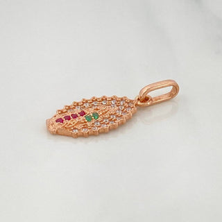 Dije Virgen Guadalupe | Oro Rosa 18K | 1.15 g | 2.3 cm