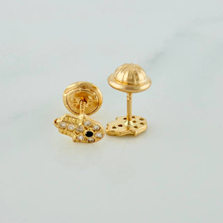 Topos Mano Hamsa | Oro Amarillo 18K | 0.7 g | 4.2 mm