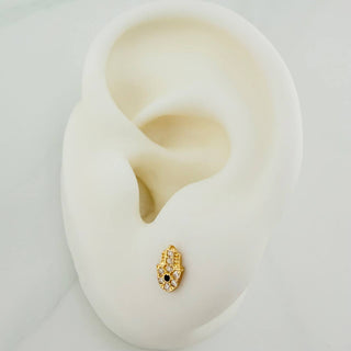 Topos Mano Hamsa | Oro Amarillo 18K | 0.7 g | 4.2 mm