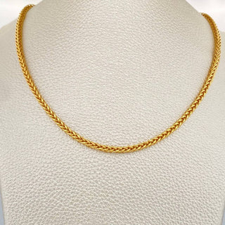 Cadena Franco | Oro Amarillo 18K | 8.9 g | 59.8 cm | 2.3 mm