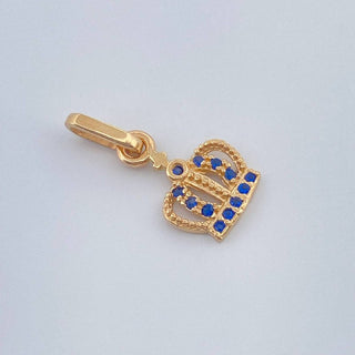 Dije Corona | Oro Amarillo 18K | 0.7 g | 1.7 cm