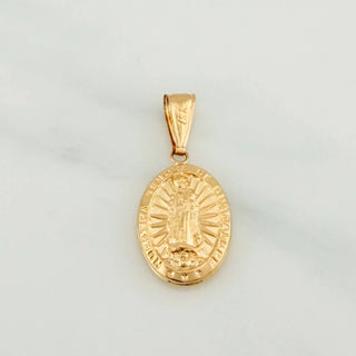 Dije Virgen De Guadalupe | Oro Amarillo 18K | 1.5 g | 3 cm