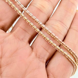 Cadena Ice | Tres Oros 18K | 12 g / 50 cm / 2.3 mm