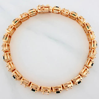 Pulso Tennis | Oro Amarillo 18K | 24.35 g | 19.5 cm | 6.7 mm