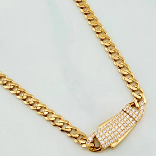 Cadena Cubana | Oro Amarillo 18K | 15.85 g | 61.5 cm | 4.4 mm