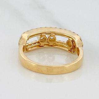 Anillo MSK | Oro Amarillo 18K | 3.45gr | T6