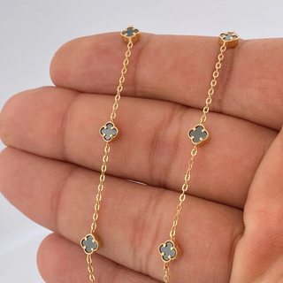 Cadena Espiga | +3 Oro 18K | 5.55gr | 44.8cm