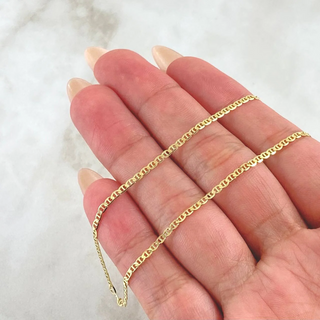 Cadena Escalera | Oro Amarillo +3 18K | 3.9gr | 60cm