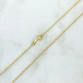Cadena Espiga | Oro Amarillo +3 18K | 1.7gr | 45cm | 1.2mm