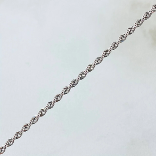 Cadena Lazo | Oro Blanco +3 18K | 1.75gr | 50cm