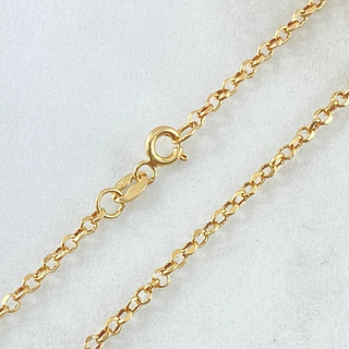 Cadena Roll-On | +3 Oro 18K | 2.25gr | 50cm