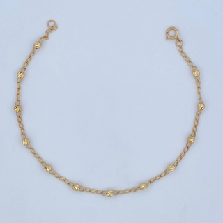 Pulso Espiga Militar | Oro 18K | 1.8gr | 19.6cm | 3mm