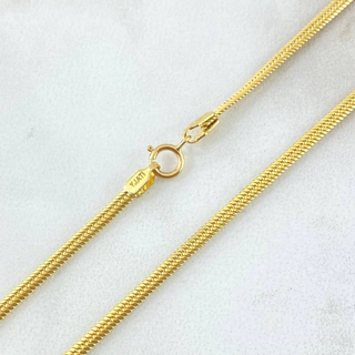 Cadena Serpiente | +3 Oro 18K | 10.7gr | 60cm