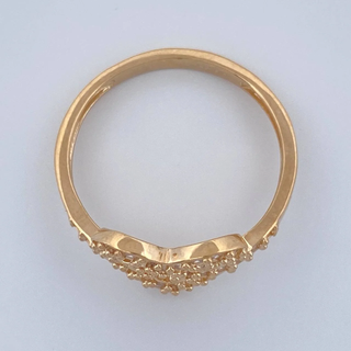 Anillo Corazon | Oro Amarillo 18K | 2.6gr | T7 1/4