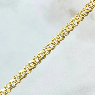 Cadena Cubana Monaco | Oro Amarillo +4 18K | 18.4 gr | 61.5cm