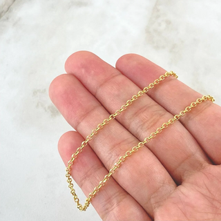 Cadena Roll-On | +3 Oro 18K | 2.25gr | 50cm