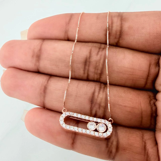 Cadena Veneciana MSK | Oro Rosa +4 18K | 3.4gr | 47.6cm | 0.61mm