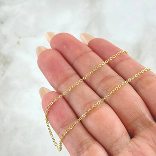 Cadena Aro Seguido | +3 Oro 18K | 1.75gr | 45cm