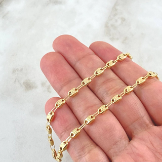 Cadena GC Rustica Tornillo | Oro 18K | 9.55gr | 65cm