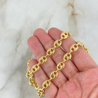 Cadena GC | Lisa Oro Amarillo 18K | 28.15gr | 70cm | 8.9mm