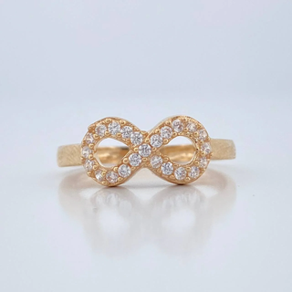 Anillo Infinito | Oro Amarillo 18K | 2gr | T5 1/2