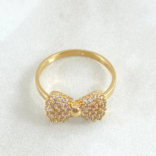 Anillo Moño | Oro 18K | 2.4gr | T5 3/4