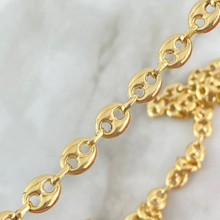 Cadena GC | Lisa Oro Amarillo 18K | 28.15gr | 70cm | 8.9mm