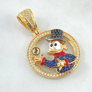 Dije Pato Inspirado | Oro 18K | 9.2gr | 4cm