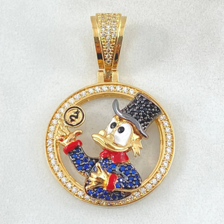 Dije Pato Inspirado | Oro 18K | 9.2gr | 4cm