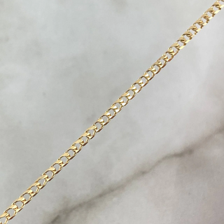 Cadena Panzer | Oro Amarillo +1 18K | 6.45gr | 60cm | 1.9mm