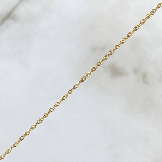 Cadena Singapur | Oro Amarillo +3 18K | 2.7gr | 60cm | 1.6mm