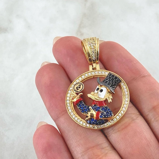 Dije Pato Inspirado | Oro 18K | 9.2gr | 4cm