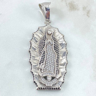 Dije Virgen Guadalupe | Oro 18K | 15.85gr | 6.5cm