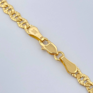 Cadena Escalera Plana | Oro Amarillo +3 18K | 7.35gr | 65.3cm | 3.55mm