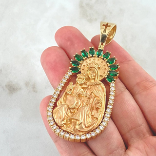 Dije Virgen Del Carmen | Oro Amarillo 18K | 27.8gr | 7cm
