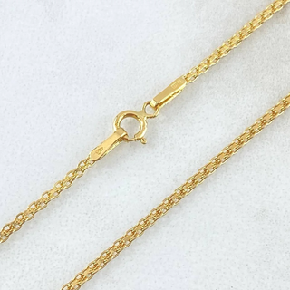 Cadena China | Oro Amarillo +1 18K | 3.15gr | 60cm