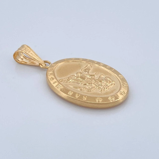 Dije San Miguel | Oro Amarillo 18K | 3.65gr | 4.3cm