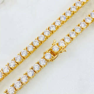 Cadena Tennis | Oro Amarillo Nac.Esp. 18K | 49.25gr | 35cm