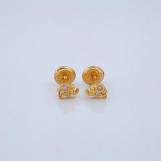 Topos Elefante | Oro Amarillo 18K | 0.75gr