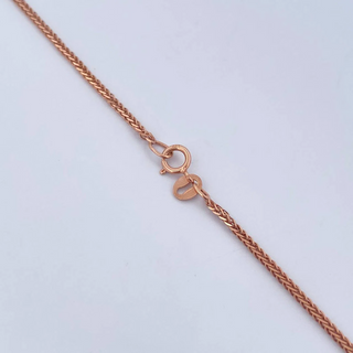 Cadena Franco | Oro Rosa +3 18K | 3.15gr | 49.6cm | 0.8mm