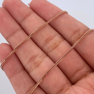 Cadena Franco | Oro Rosa +3 18K | 3.15gr | 49.6cm | 0.8mm