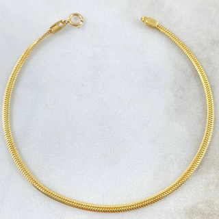 Pulso Serpiente | +3 Oro 18K | 2.4gr | 19.5cm