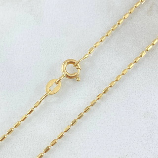 Cadena Morse | Oro Amarillo +3 18K | 2.75gr | 60cm