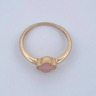 Anillo Trebol | Oro Amarillo 18K | 2.25gr | T8